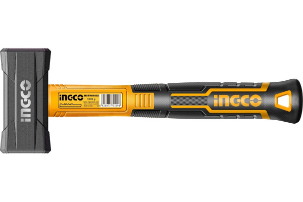 Кувалда INGCO INDUSTRIAL 1000 гр с фибергласовой рукояткой  HSTH81802