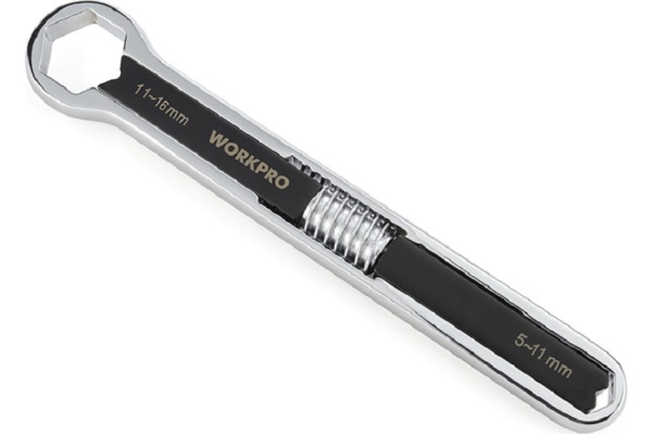 Ключ накидной WORKPRO  универсальный 5-16мм., 9/32"-5/8"  WP272017 в Екатеринбурге 