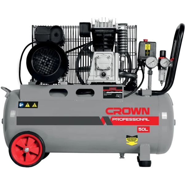 Компрессор поршневой ременный CROWN CT36030