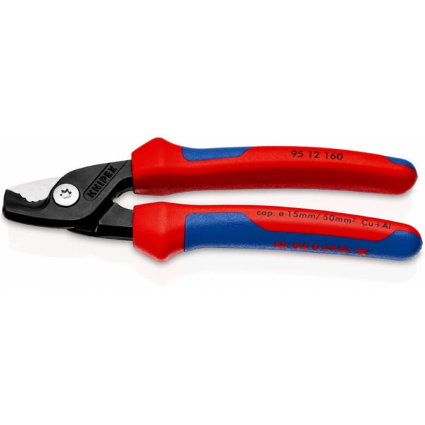Кабелерез "KNIPEX" StepCut ступенчатый рез 160мм. d.15мм. 50мм.кв. двухкомпон.рукоять KN-9511160 в Екатеринбурге 