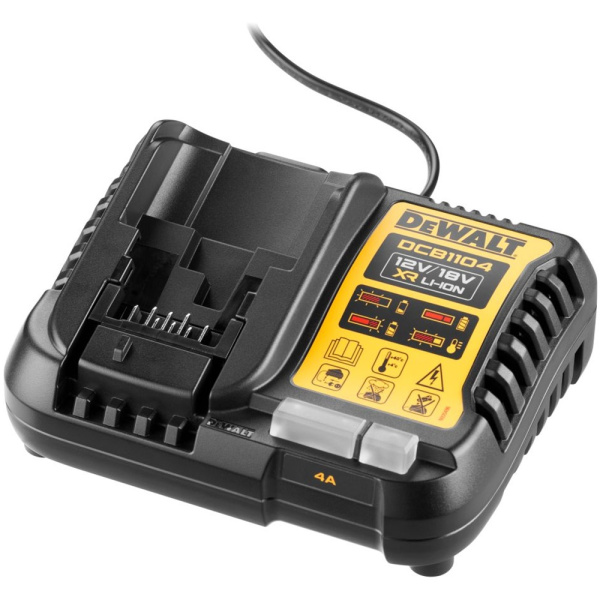 Зарядное устройство DeWalt DCB1104-QW 12В/18В, 4Ач