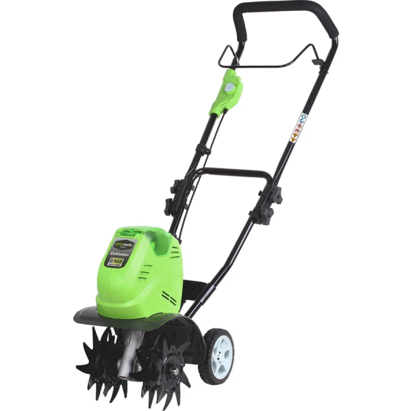 Аккумуляторный культиватор Greenworks G40TL 27087VB