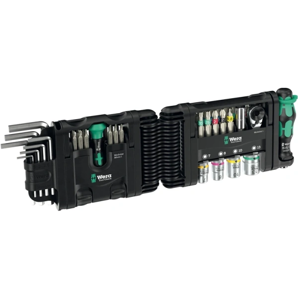 Набор инструмента WERA Tool-Check Modular Set 1 50 пр., биты 1/4" и 4 мм WE-049020