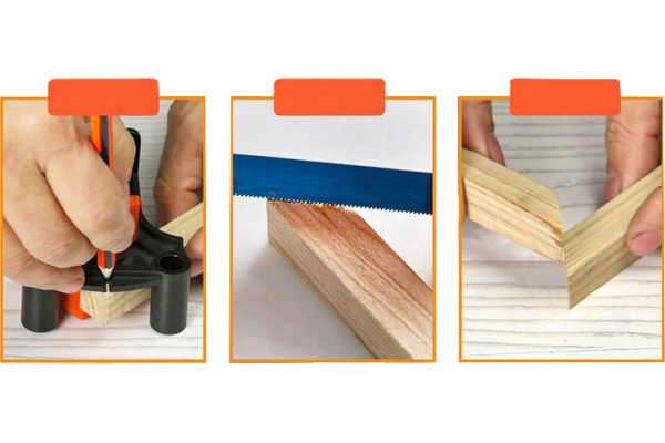 Набор WOODWORK  4-х зажимов для соединения под углом (60°, 90° и 120°). Пластик  CLM-003 в Екатеринбурге 