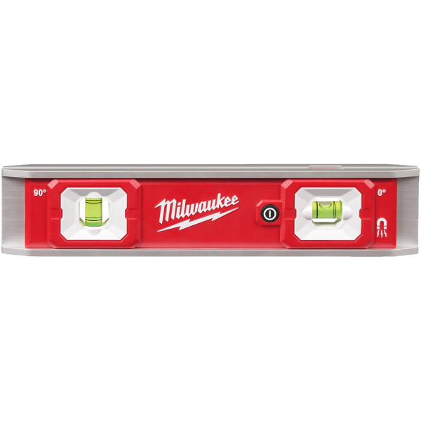 Уровень Milwaukee Torpedo LED магнитный 23см с подсветкой 4932498742