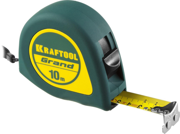 Рулетка KRAFTOOL GRAND 10 метров 25мм.  34022-10-25