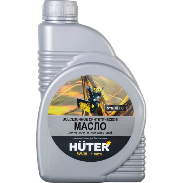 Масло моторное синтетическое Huter 5W-30 1л. 73/8/1/2
