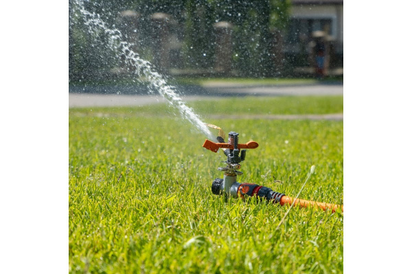 Разбрызгиватель импульсный металлический DAEWOO Impulse Round Sprinkler Spike  DWS 1120 в Екатеринбурге