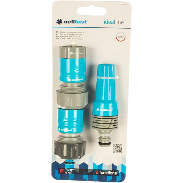 Набор с прямым оросителем Cellfast IDEAL 3/4'' 50-710 в Екатеринбурге