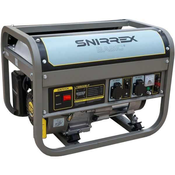 Генератор бензиновый SNIRREX BASIC LT2500B-F 2.0/2.2кВт, 220V, 6,5л.с., руч.стартер, бак 15л., 40кг в Красноярске