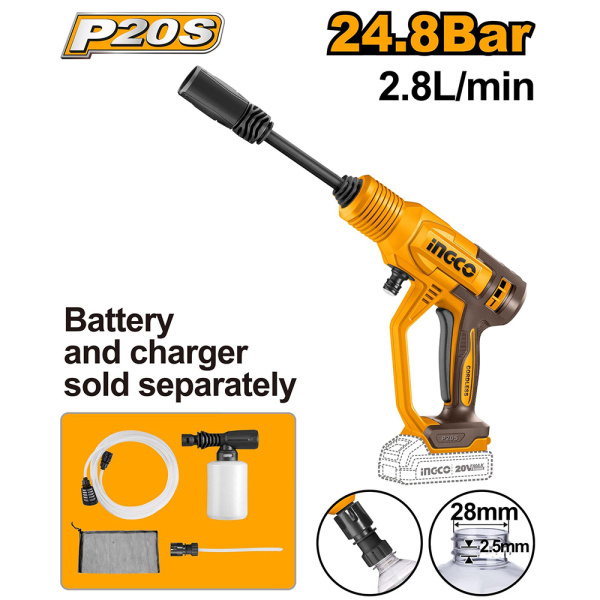 Мойка аккумуляторная INGCO CPWLI2036 в Красноярске