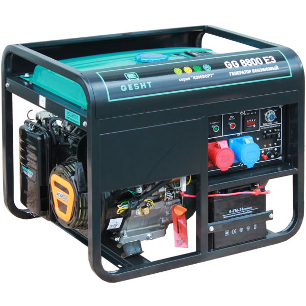 Бензогенератор GESHT 400/230 GG8800Е3