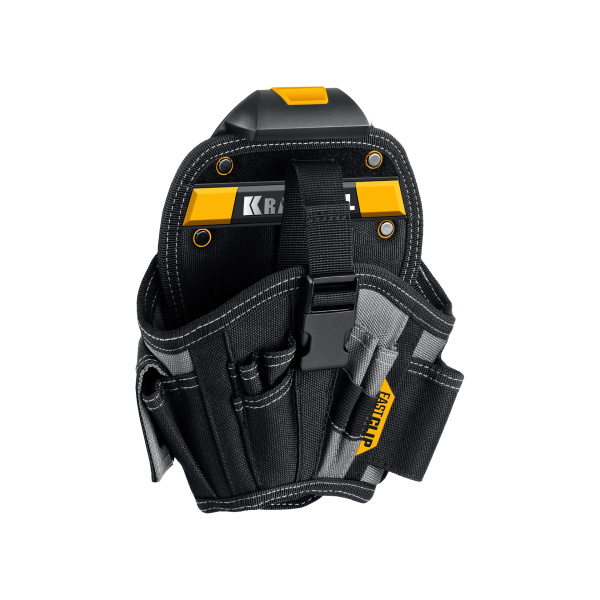 Сумка поясная 17 кармана KRAFTOOL KH-17 крепление FastClip, кобура для шуруповерта 38768 в Екатеринбурге