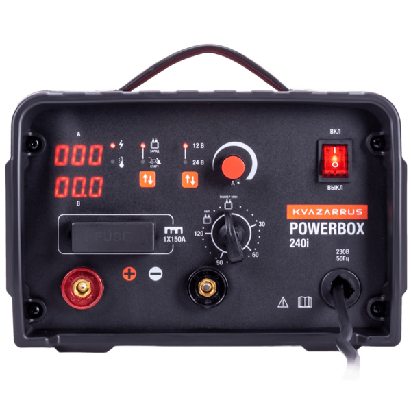 Инверторное пуско-зарядное устройство FOXWELD KVAZARRUS PowerBox 240i 8765 в Екатеринбурге