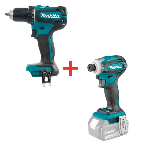 Набор инструмента Makita  PT1323 (DDF485Z+DTD172Z) в Екатеринбурге