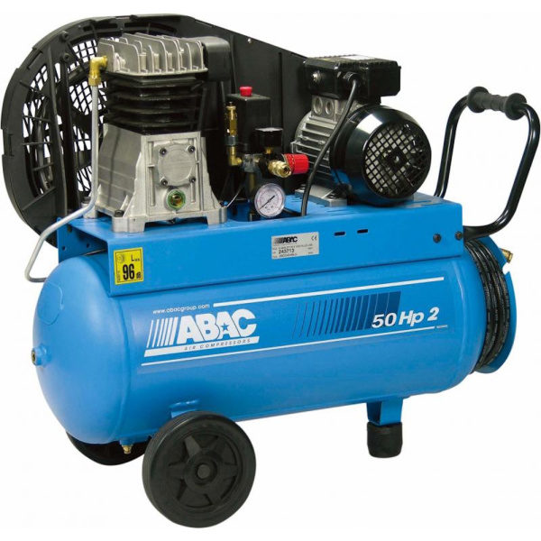 Компрессор "Abac В2800В 50СМ PLUS CM3  с катушкой и шлангом 5м