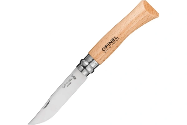 Нож OPINEL 07 VRI  клинок 8см, нержавеющая сталь, бук 000693 в Екатеринбурге 
