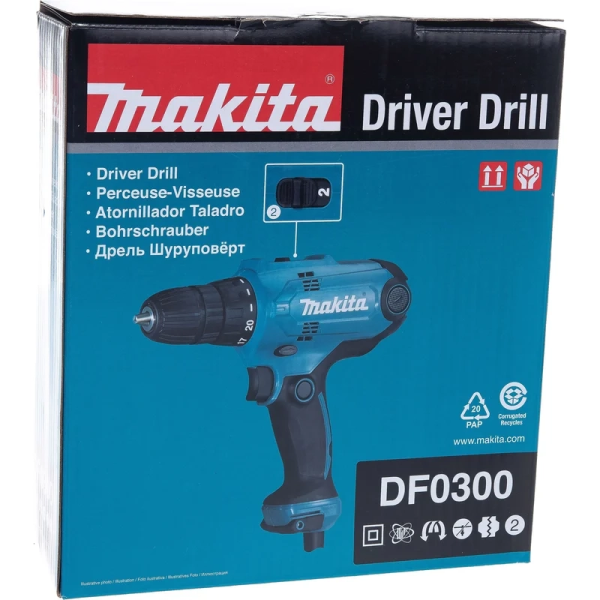 Шуруповерт сетевой Makita DF0300 в Екатеринбурге