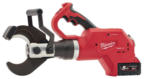 Акк. гидравлический инструмент Milwaukee для резки кабеля (подземный) M18 HCC75-502C FUEL ONE-KEY (L
