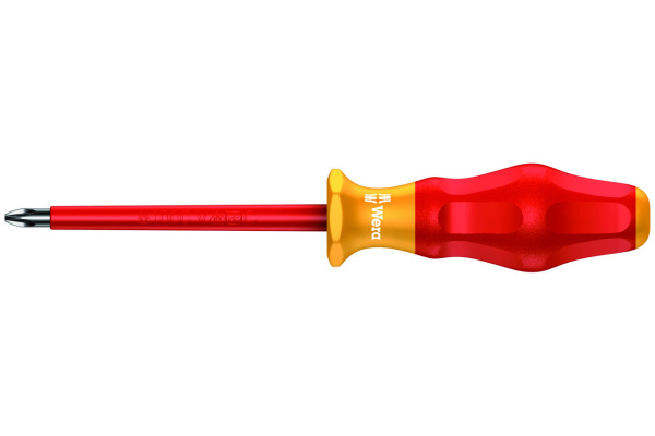Отвертка диэлектрическая Wera PZ0х80мм WE-031610