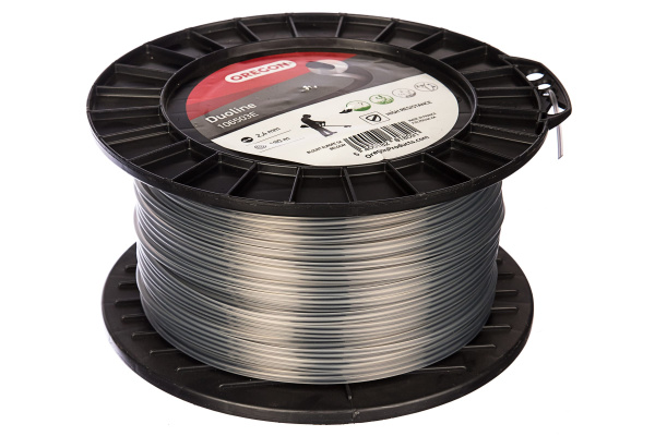 Леска Duoline 2.4 mm X 180 m (катушка) OREGON (10013160/120520/0236195, 250) 106503E