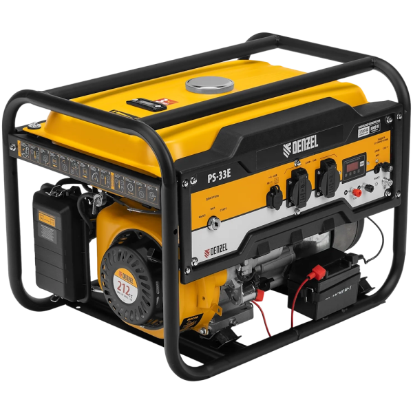Бензиновый генератор Denzel PS-33E 94537