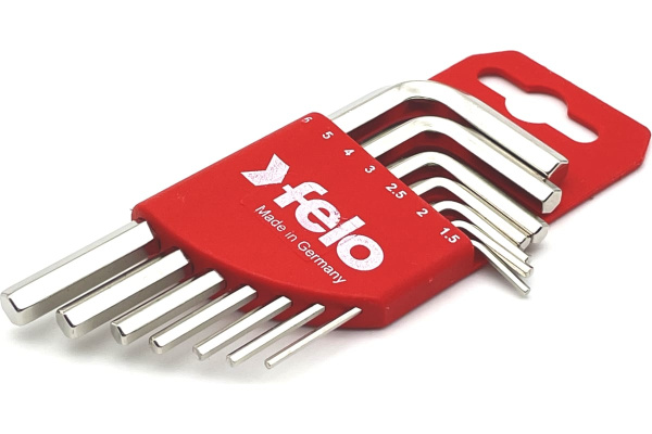 Набор шестигранников удлиненных с шаром FELO HEX1,5-6мм. 7пр.  34500711 в Екатеринбурге 
