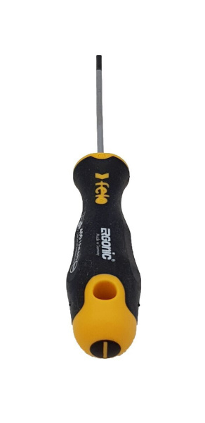 Отвертка Ergonic плоская шлицевая Felo 2,5X0,4X75 40002210 в Екатеринбурге 