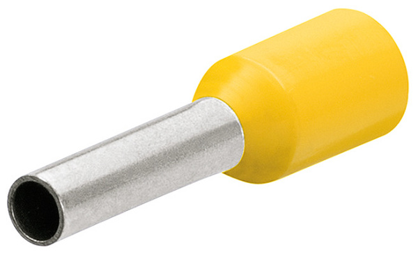 Гильзы контактные KNIPEX с пластиковым изолятором, жёлтые, 25.00 кв. мм (AWG 3), 50 шт, 32 мм KN-9799359 в Екатеринбурге