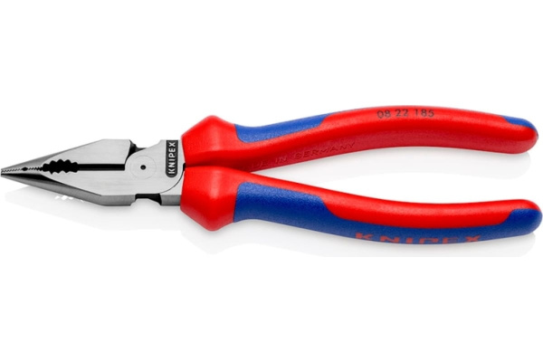 Пассатижи KNIPEX комбинированные удлиненные 185мм.  KN-0822185