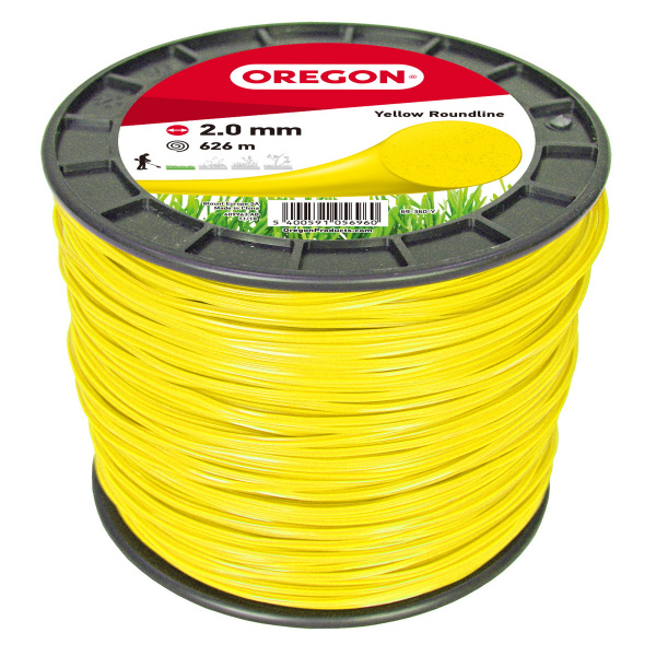 Леска КРУГ ЖЕЛТАЯ, 2.0 MM - 626 M OREGON 69-360-Y
