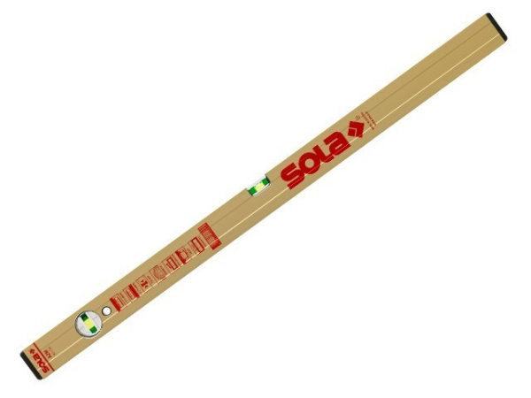 Уровень магнитный SOLA AZM 100 NEW, L=100см., 2 глазка  01821301