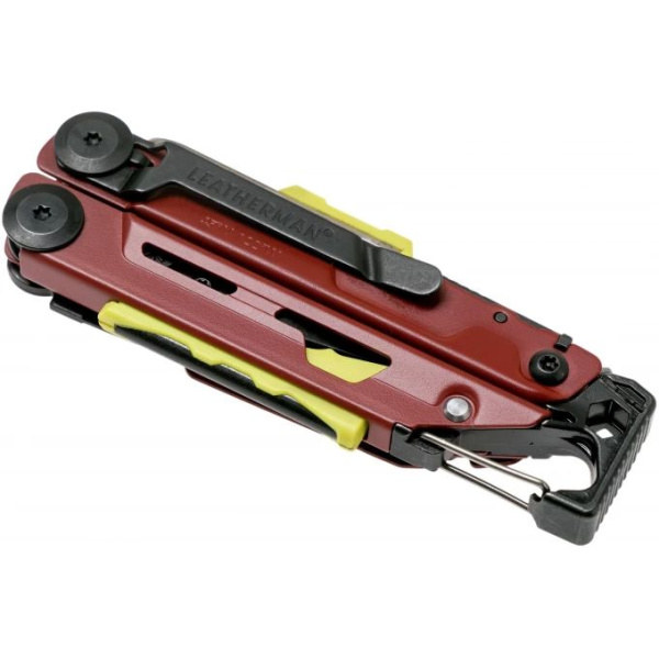Мультитул LEATHERMAN Signal, 19 функций, бордовый, нейлоновый чехол  832745 в Екатеринбурге 