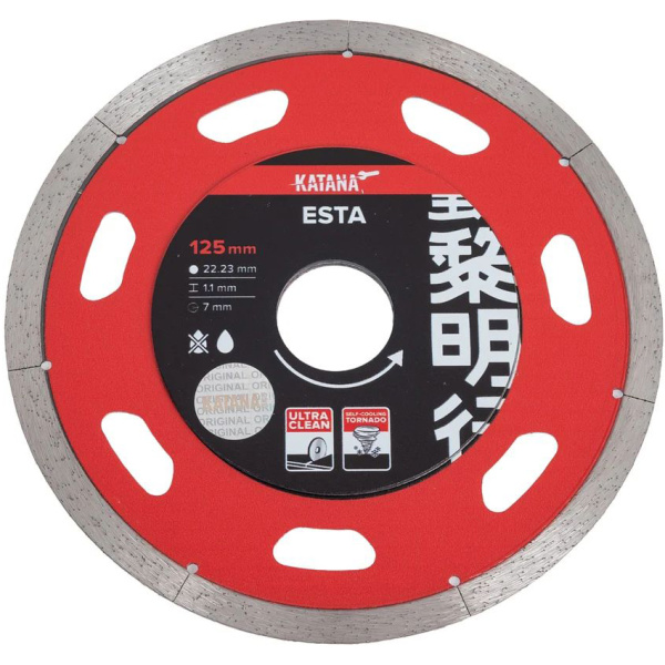 Диск алмазный KATANA ESTA 125х1,1 00-00001925