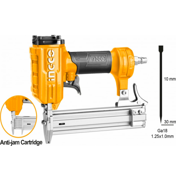 Пневматический нейлер для гвоздей INGCO INDUSTRIAL  ABN10301 в Екатеринбурге