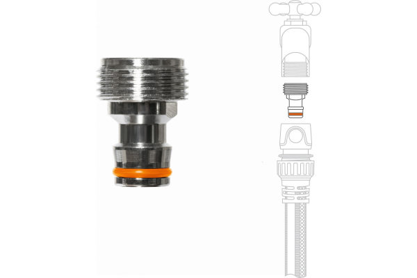 Адаптер металлический для кранов DAEWOO с внутренней резьбой G3/4" 26.5mm  DWC 5919 в Екатеринбурге