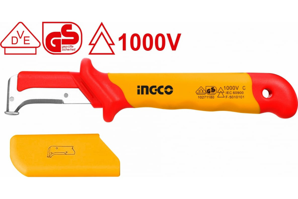 Диэлектрический нож электрика INGCO INDUSTRIAL 185х50 мм  HIDCK1851 в Екатеринбурге 