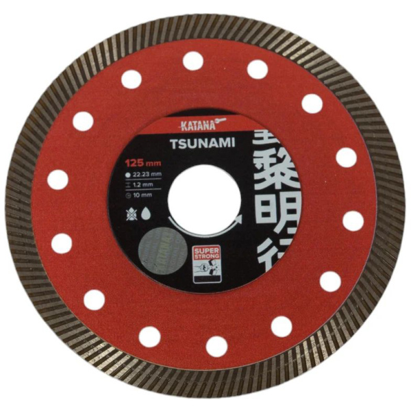 Диск алмазный KATANA TSUNAMI 125х1,2  00-00001927