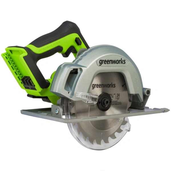 Аккумуляторная циркулярная пила Greenworks G24CS  1500907 в Екатеринбурге