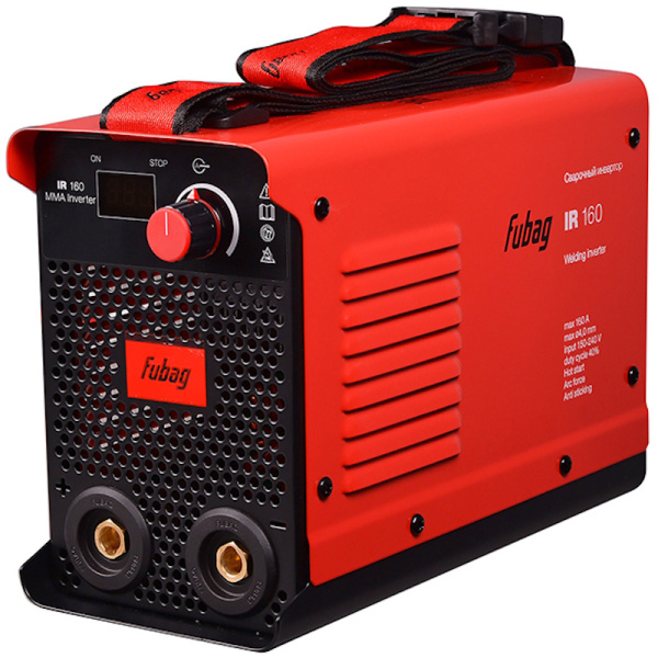 Сварочный апп. инвертор "Fubag IR 160" (220В,5-160А.D=1,6-4,0mm 4,6кг)