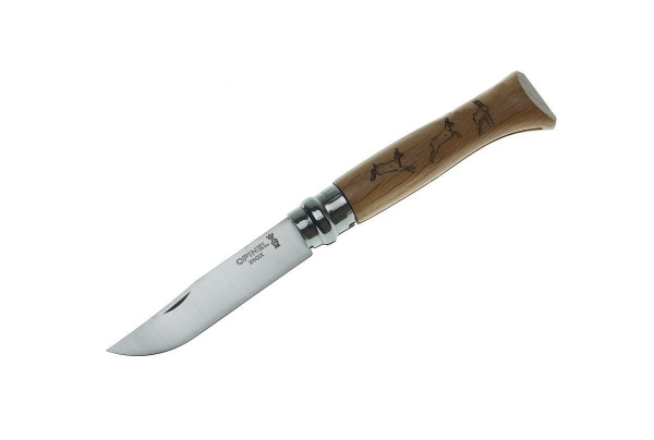 Нож OPINEL  ANIMAIA  КОСУЛЯ 8VRI 8.5см. 001621