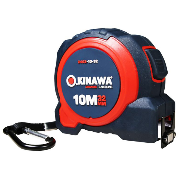 Рулетка OKINAWA LONG 10м х 32мм  2403-10-32