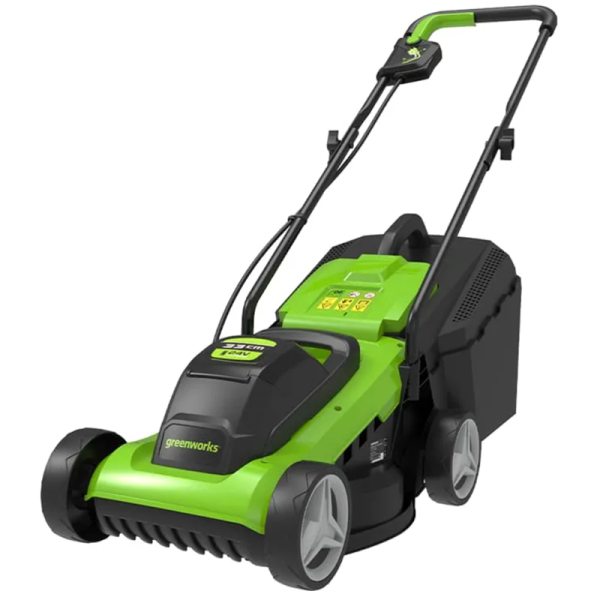 Газонокосилка аккумуляторная Greenworks G24LM33K2 2509607 в Екатеринбурге