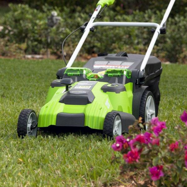 Аккумуляторная газонокосилка "Greenworks" 2500207VB в Екатеринбурге