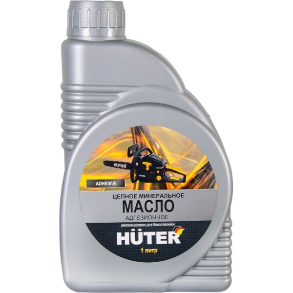 Масло цепное Huter минеральное 80W90 для техники 1л.  73/8/2/1