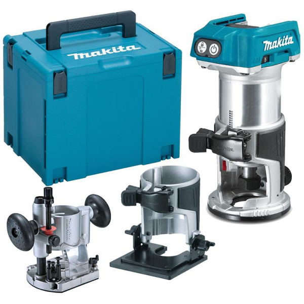 Кромочный фрезер "Makita" DRT50ZJX2 в Екатеринбурге