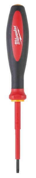 Отвертка Milwaukee изолированная VDE T15 x75, шт