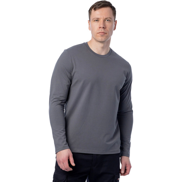 Лонгслив Brodeks KS731, серый (XL) KA-00005486-XL в Екатеринбурге