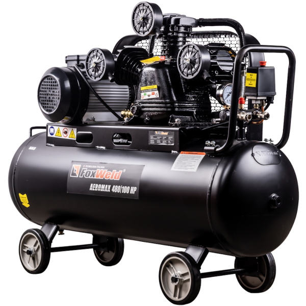 Компрессор масляный ременной FOXWELD AEROMAX 480/100 HP 6796 в Екатеринбурге
