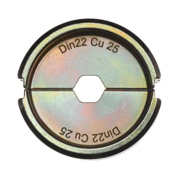 Матрица Milwaukee DIN22 Cu 25